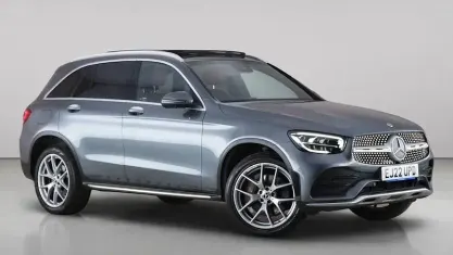 Used Mercedes GLC300 AMG line 320 HP (235 kW) 2022 Grey SUV