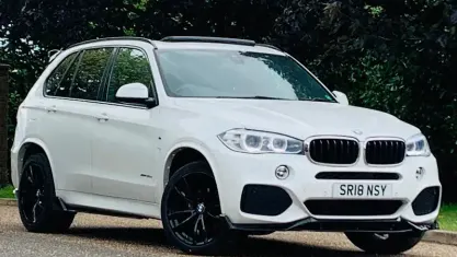Used BMW X5 M Sport 258 HP (189 kW) 2018 White SUV