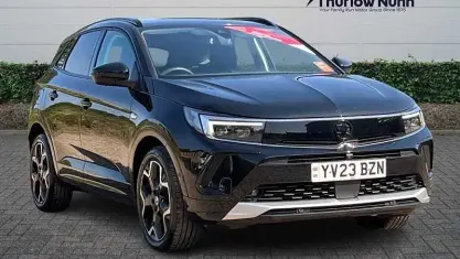 Used Vauxhall Grandland X Ultimate 131 HP (96 kW) 2023 Black SUV