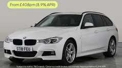 White Used 2018 BMW 320 M Sport Estate | £15,147 (Good price)