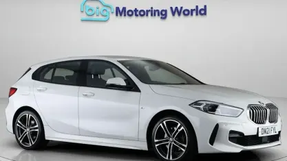 Used BMW 118 M Sport 136 HP (100 kW) 2021 White Hatchback