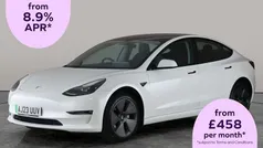 White Used 2023 Tesla Model 3 Long Range RWD Sedan | £24,529 (Fair price)