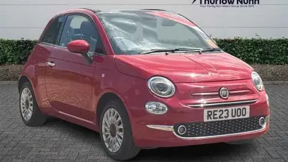 Used Fiat 500C Red 69 HP (50 kW) 2023 Red Cabriolet