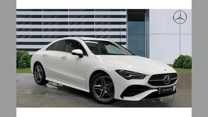 Begagnad Mercedes CLA220 Executive 190 HK (139 kW) 2025 Vit Sedan
