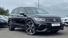 Black Used 2021 VW Tiguan R SUV | £32,995 (Fair price)