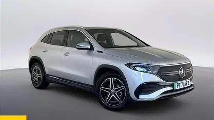 Used Mercedes EQA250 AMG line 139 kW (190 HP) 2022 Silver SUV