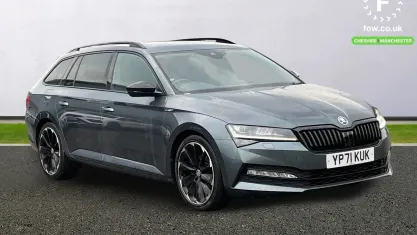 Used Skoda Superb SportlinePlus 190 HP (139 kW) 2021 Grey Estate