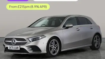Used Mercedes A180 Executive 136 HP (100 kW) 2020 Silver Hatchback