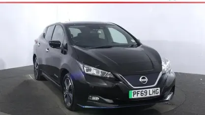 Used Nissan Leaf Tekna 160 kW (218 HP) 2020 Black Hatchback