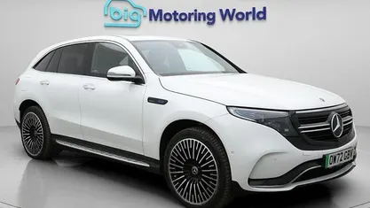 Used Mercedes EQC400 AMG line 300 kW (408 HP) 2023 White SUV