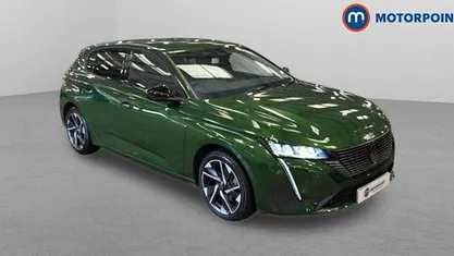 Used Peugeot 308 Allure 136 HP (100 kW) 2024 Green Hatchback