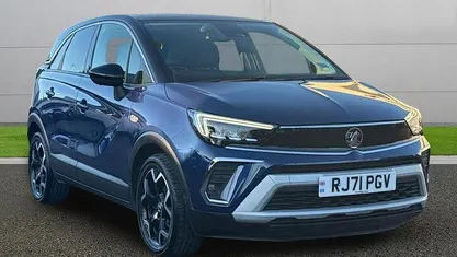 Used Vauxhall Crossland Edition 83 HP (61 kW) 2021 Blue SUV