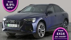 Used 2023 Audi e-tron Sportback Black Edition SUV | £27,325 (Super price)