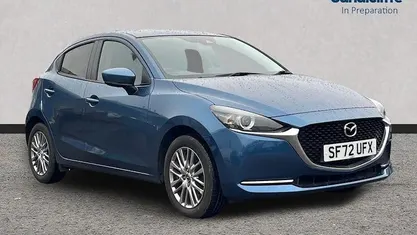 Blue Used 2022 Mazda 2 Inclusive Hatchback | £13,519 (Fair price)
