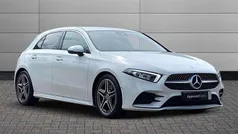 White Used 2021 Mercedes A220 AMG line Hatchback | £20,990 (Fair price)