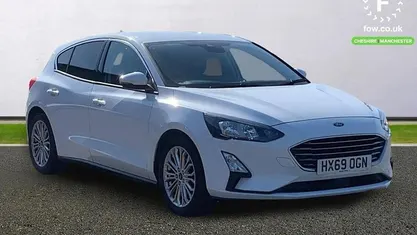 Used Ford Focus Titanium X 150 HP (110 kW) 2019 White Hatchback