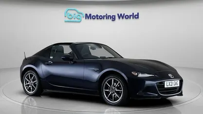 Blue Used 2021 Mazda MX5 Inclusive Cabriolet | £15,800 (Fair price)