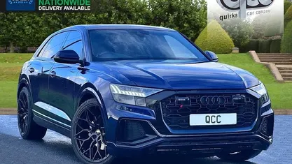 Used Audi Q8 S-Line 286 HP (210 kW) 2019 Blue SUV