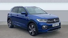 Blue Used 2019 VW T-Cross R-line SUV | £15,337 (Fair price)