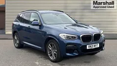 Blue Used 2021 BMW X3 M Sport SUV | £30,722 (Good price)