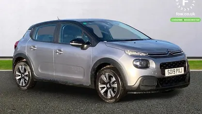 Used Citroën C3 Feel 68 HP (50 kW) 2019 Grey Hatchback
