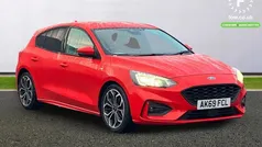Red Used 2019 Ford Focus ST-Line X Hatchback | £12,999 (Fair price)
