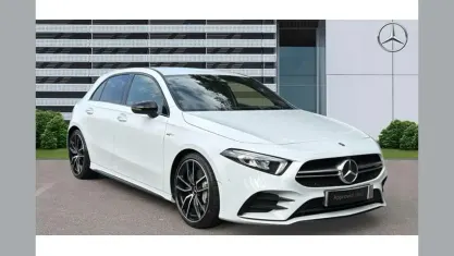 Used Mercedes A35 AMG Premium 306 HP (225 kW) 2023 White Hatchback