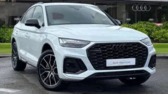 White Used 2025 Audi Q5 Sportback Black Edition SUV | £45,280 (Fair price)