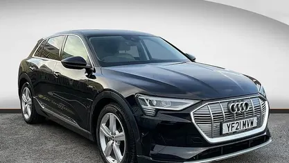 Black Used 2021 Audi e-tron Advanced SUV | £17,390 (Good price)