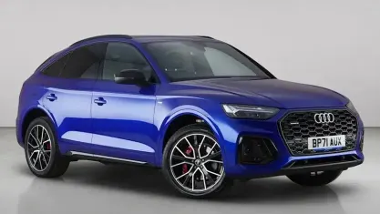 Used Audi Q5 Sportback 204 HP (150 kW) 2022 Blue SUV