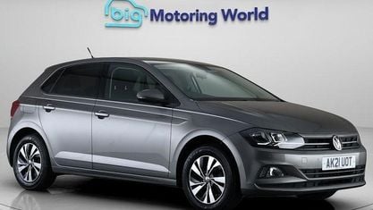 Begagnad VW Polo Match 80 HK (58 kW) 2021 Grå Halvkombi