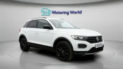 Used VW T-Roc Black Edition 150 HP (110 kW) 2021 White SUV
