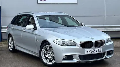 Used BMW 520 M Sport 184 HP (135 kW) 2013 Silver Estate
