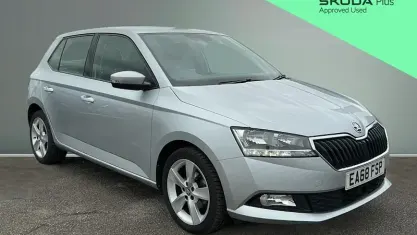 Used Skoda Fabia SE L 75 HP (55 kW) 2019 Silver Hatchback