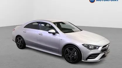 Used Mercedes CLA35 AMG AMG 306 HP (225 kW) 2021 Silver Coupe