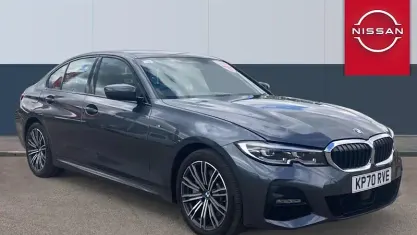 Begagnad BMW 330e M Sport 292 HK (214 kW) 2020 Grå Sedan
