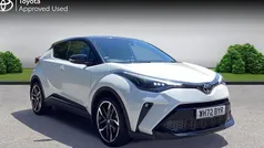 White Used 2022 Toyota C-HR Sport SUV | £21,437 (Fair price)
