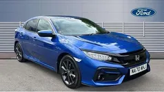 Blue Used 2020 Honda Civic SR Hatchback | £13,331 (Fair price)