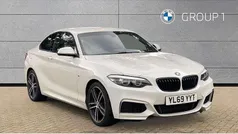 Mineral white Used 2020 BMW 218 M Sport Coupe | £18,750 (Fair price)