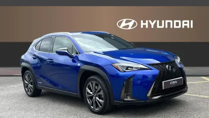 Used Lexus UX Sport Line 184 HP (135 kW) 2020 Blue SUV
