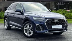 Blue Used 2022 Audi Q5 S-Line SUV | £30,995 (Fair price)