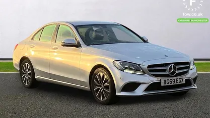 Silver Used 2019 Mercedes C180 SE Sedan | £12,399 (Fair price)
