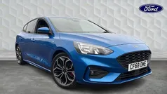 Blue Used 2018 Ford Focus ST-Line X Hatchback | £13,845 (Fair price)