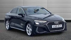 Black Used 2021 Audi A3 S-Line Sedan | £21,750 (Fair price)