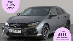 Grey Used 2019 Honda Civic EX Hatchback | £12,147 (Fair price)