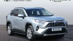 Silver Used 2021 Toyota RAV4 Hybrid SUV | £27,000 (Fair price)