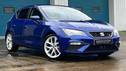 Blue Used 2018 Seat Leon FR Hatchback | £9,795 (Fair price)