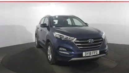 Używany Hyundai Tucson SE 136 KM (100 kW) 2018 Niebieski SUV