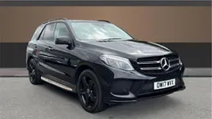 Black Used 2017 Mercedes GLE350 AMG line SUV | £19,739 (Fair price)