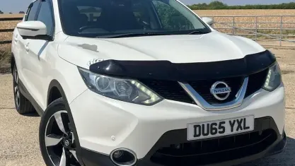 Used Nissan Qashqai N-TEC 110 HP (80 kW) 2015 White SUV